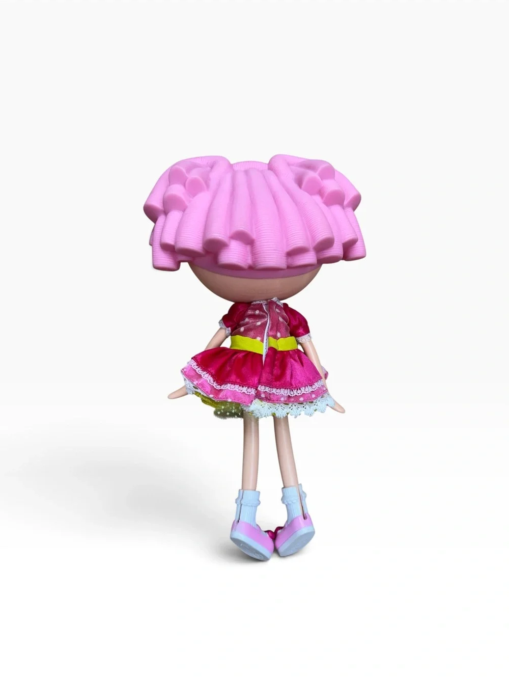 Pink Fashion Doll with Dress and Tiara - Charming Play Doll